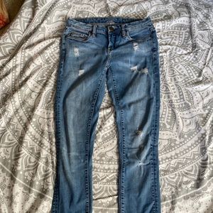 Blank NYC distressed skinny jeans